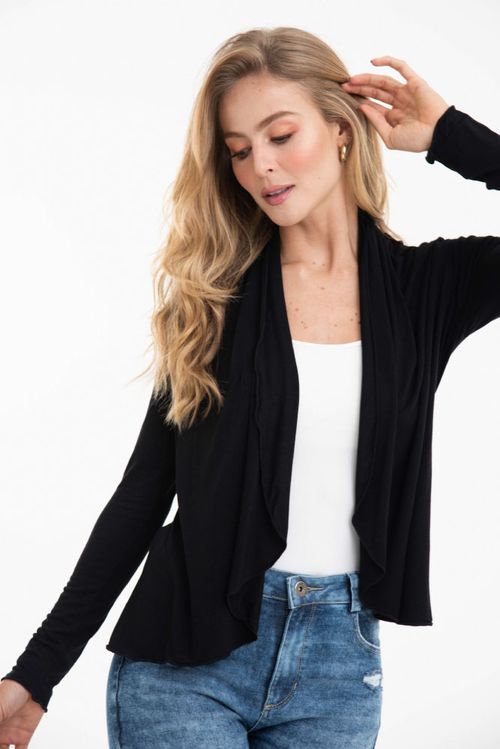 CARDIGAN MANGA LARGA