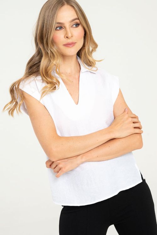 BLUSA MANGA RODADA TAMARA