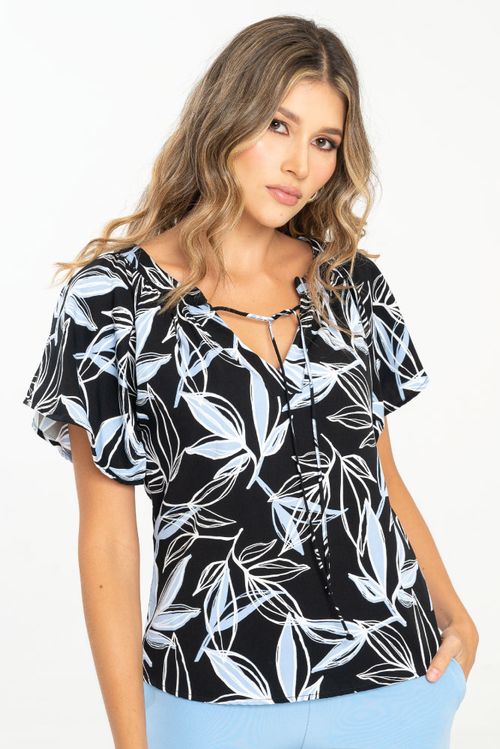 BLUSA CUELLO REDONDO MACARENA