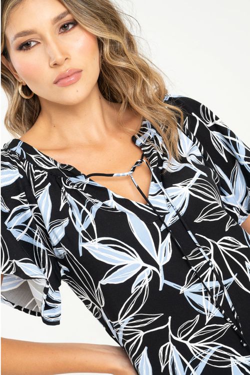 BLUSA CUELLO REDONDO MACARENA