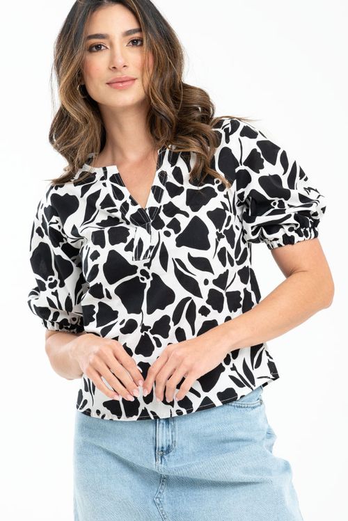 BLUSA NOVA POPELINA