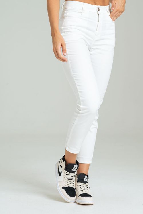 PANTALON DRIL SKINNY CINCO BOLSILLOS