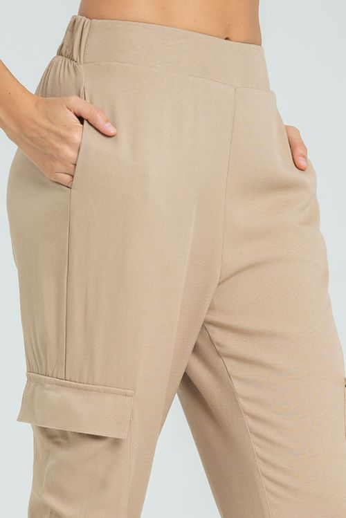 PANTALON PIQUE CARGO