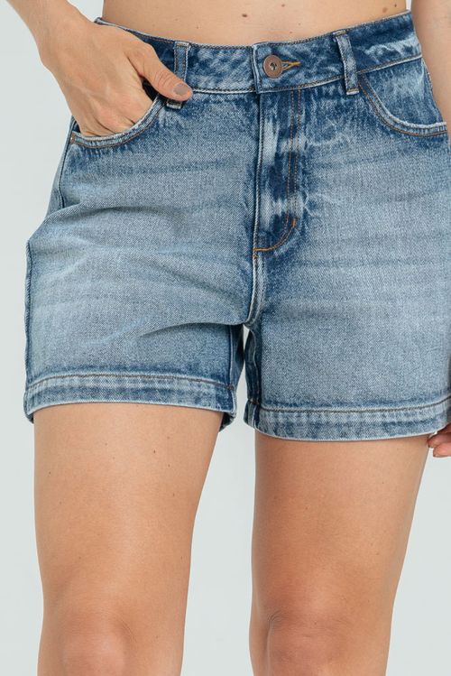 SHORT DENIM MOM