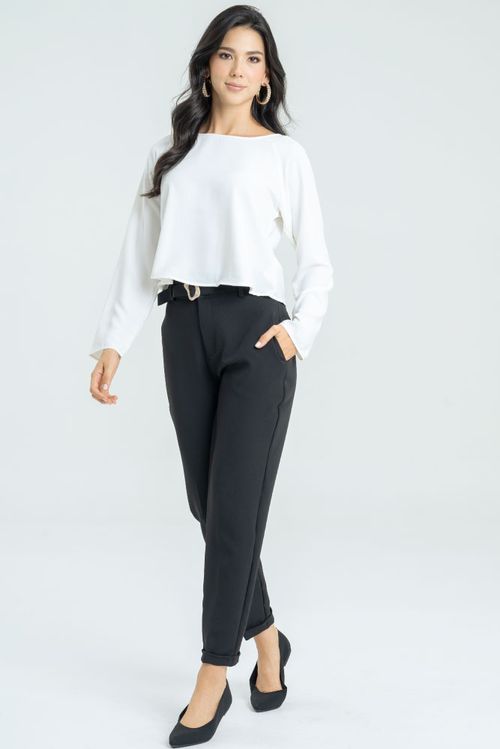 PANTALON BOLSA DE PAPEL