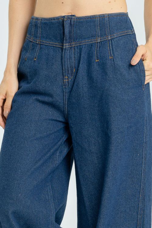 Jeans mujer corte alto