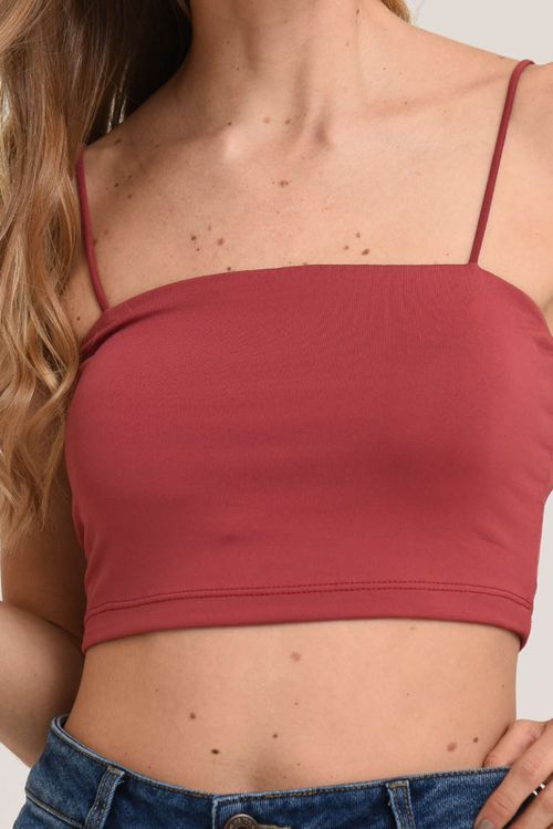 CROP TOP AMARELO
