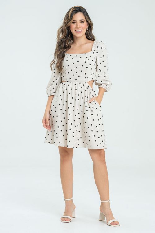 VESTIDO PEPAS CORTO