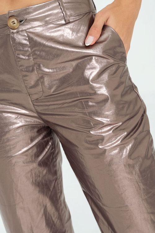 PANTALON SLOUCHY METALIZADO