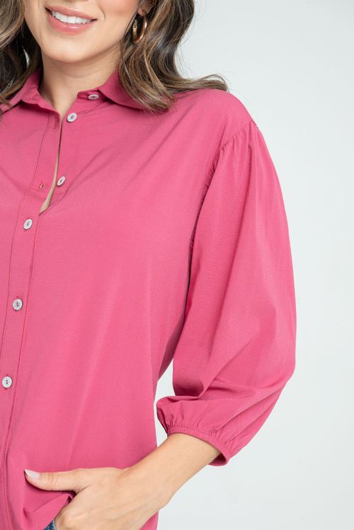 CAMISA CELESTE