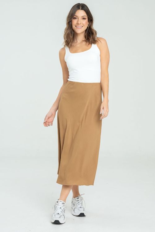 FALDA MIDI VUELO