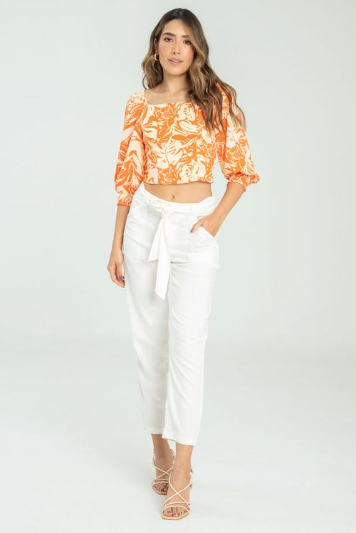 PANTALON LINO CINTURON