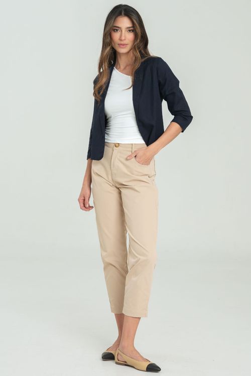 CHAQUETA TEJIDA LINO