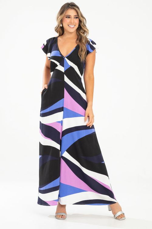 VESTIDO LARGO XHENIA