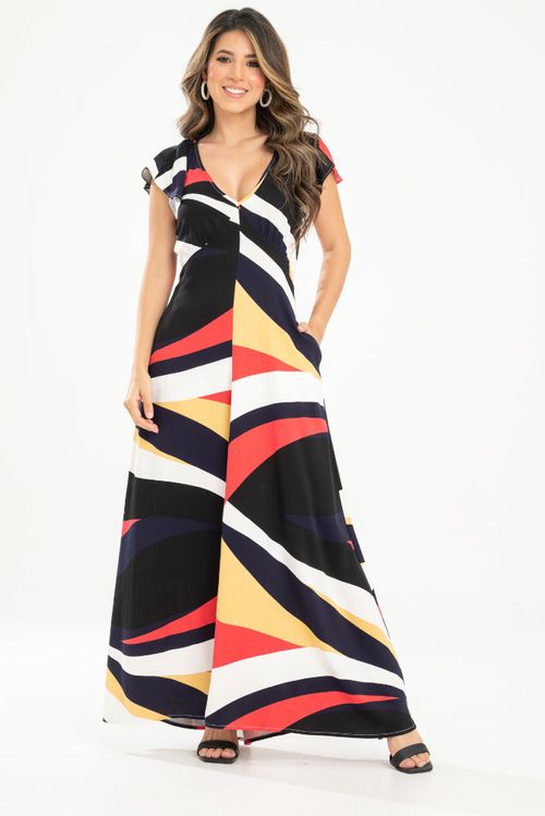 VESTIDO LARGO XHENIA