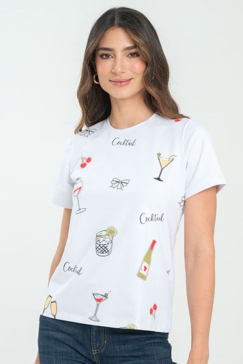 CAMISETA COCKTAIL