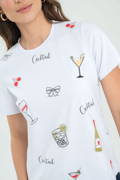 CAMISETA COCKTAIL