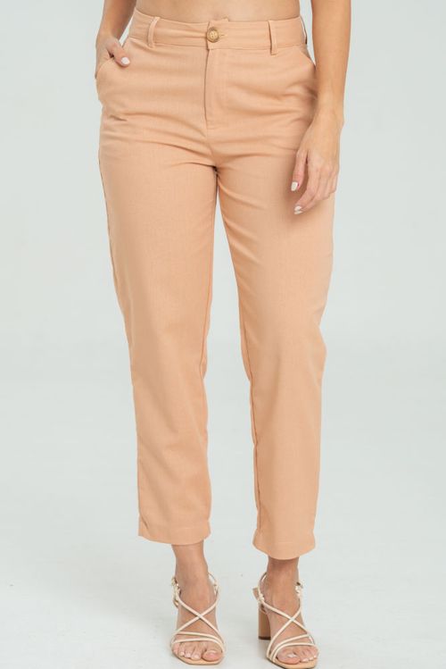 PANTALON LINO PEACH