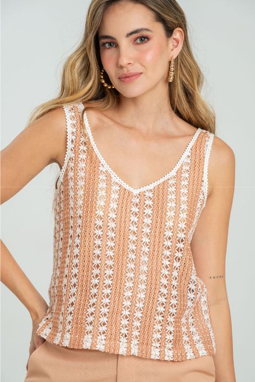 BLUSA EN TEJIDO ANTONIA