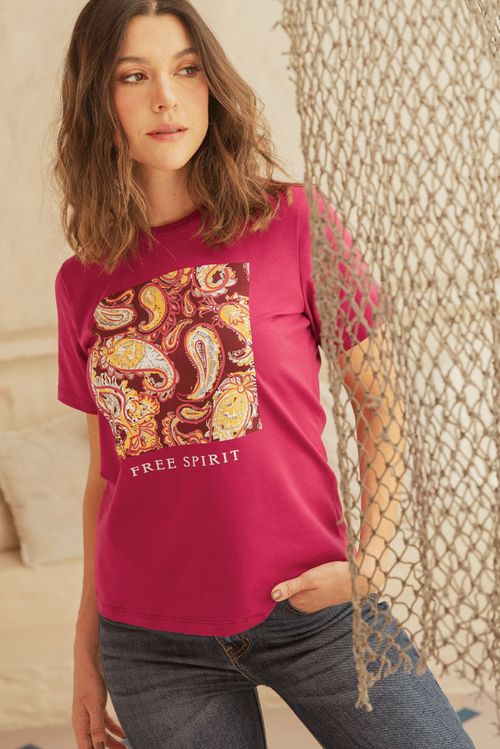 CAMISETA PAISLEYS