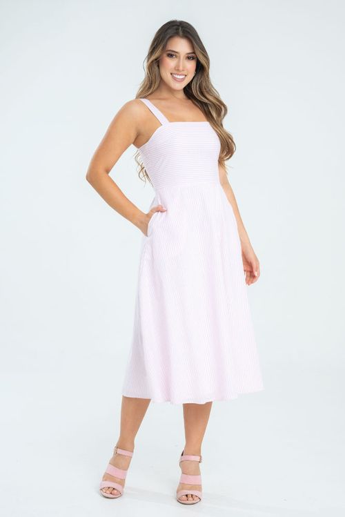 VESTIDO TORI RAYAS