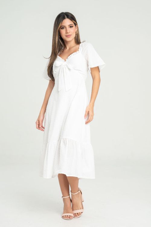 VESTIDO MIDI COTTON