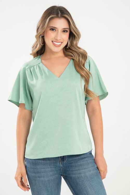 BLUSA SATIN