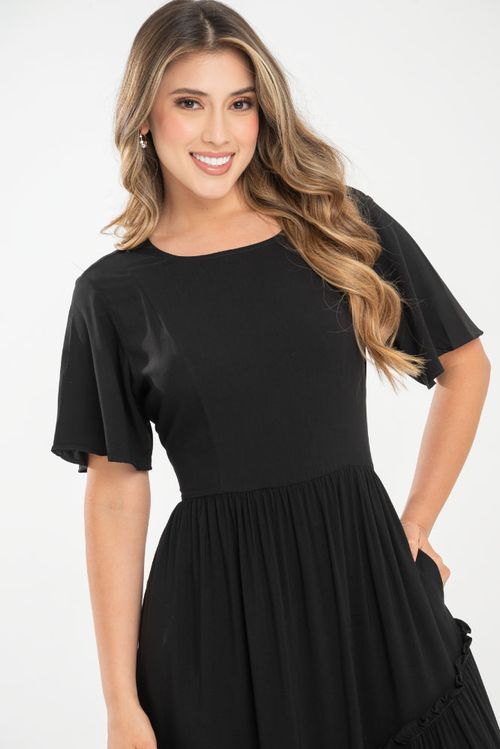 VESTIDO LARGO ATTICO