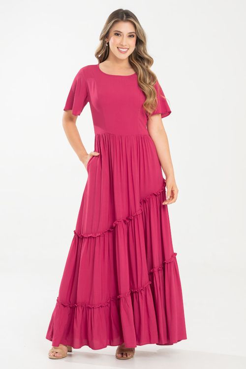 VESTIDO LARGO ATTICO