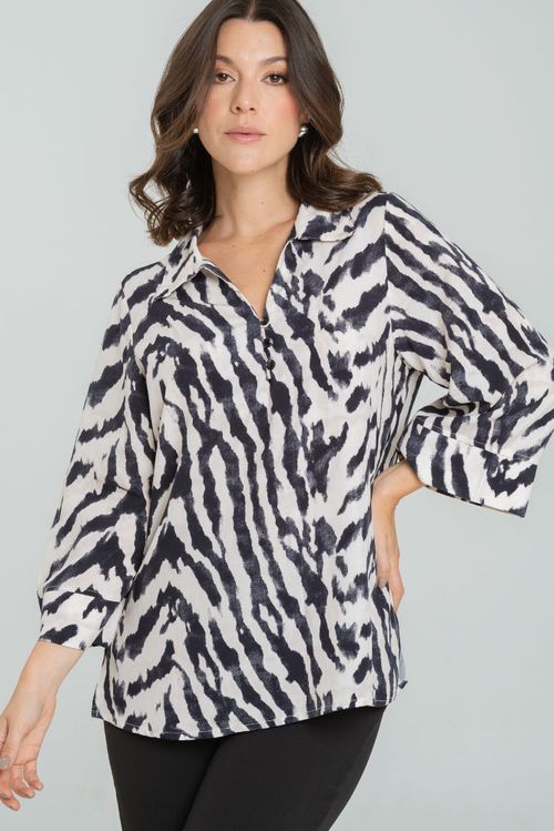 BLUSA ANIMAL PRINT