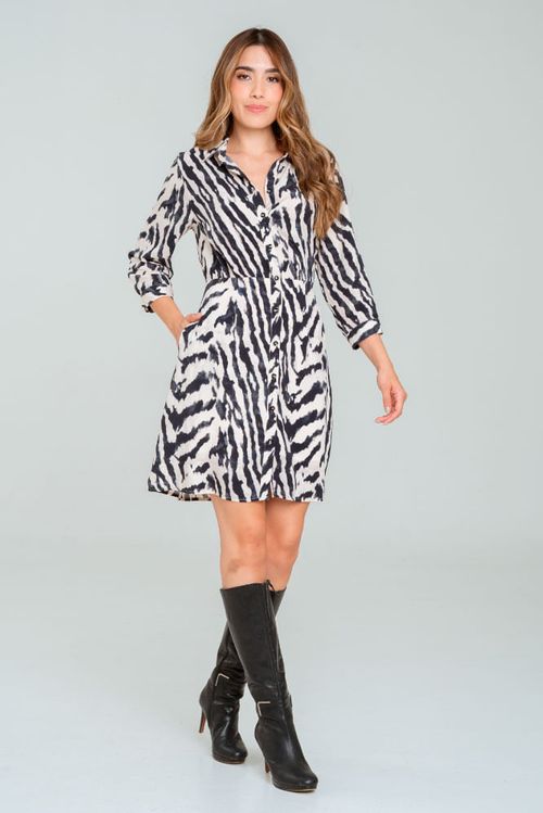 VESTIDO ANIMAL PRINT