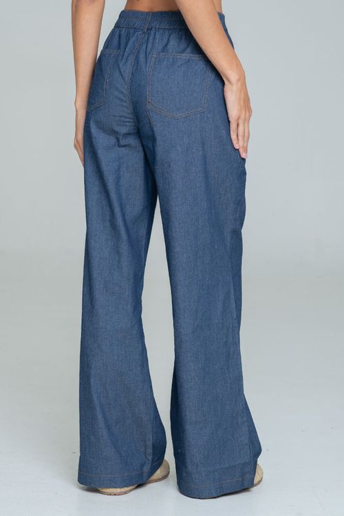 PANTALON PESPUNTE BURDEOS