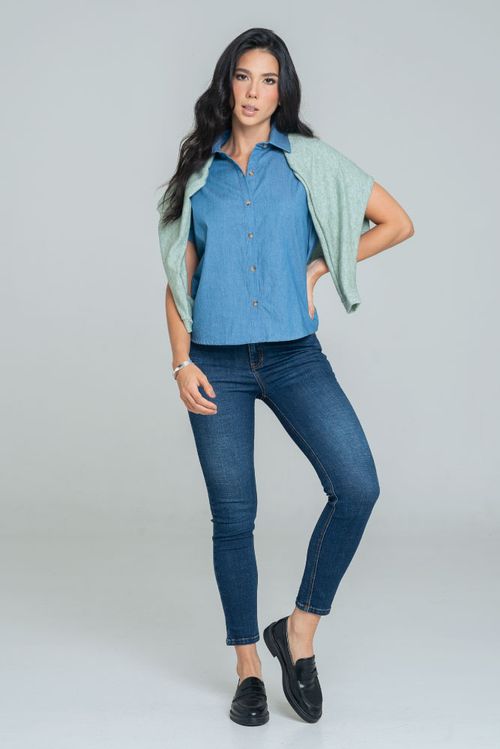 CAMISA BURDEOS
