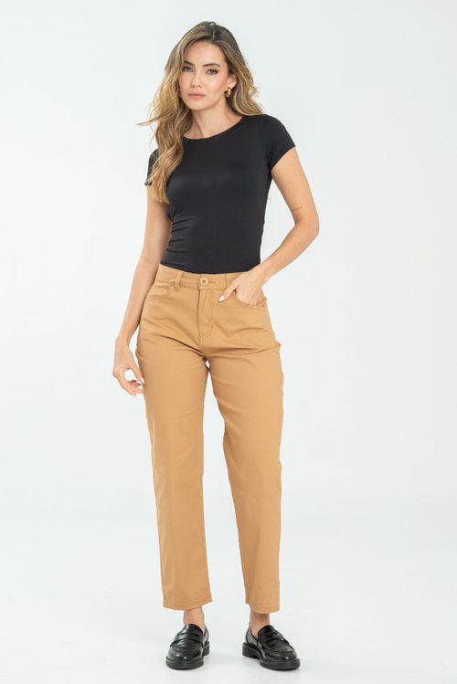 PANTALON MOM CINCO BOLSILLOS