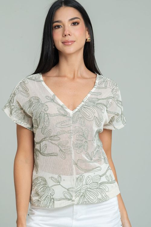 BLUSA BORDADA NERU