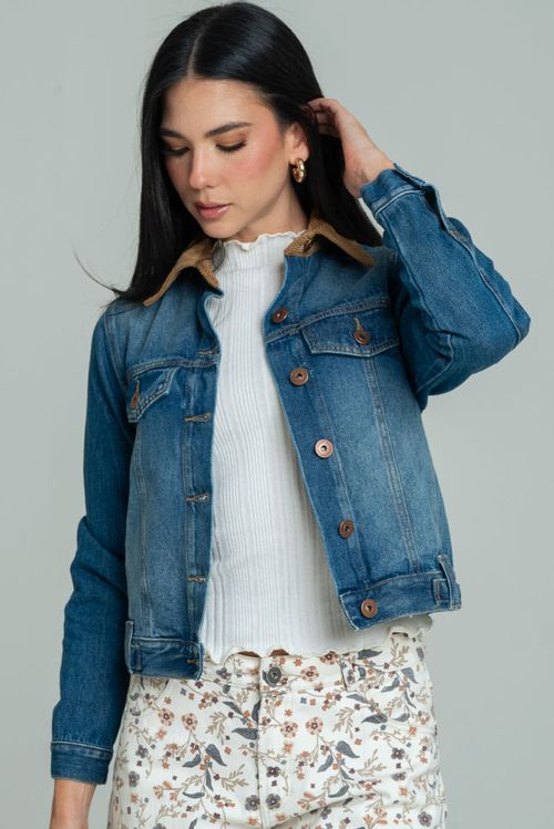 CHAQUETA MALVA
