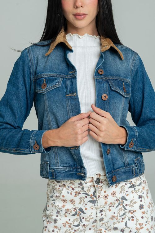CHAQUETA MALVA