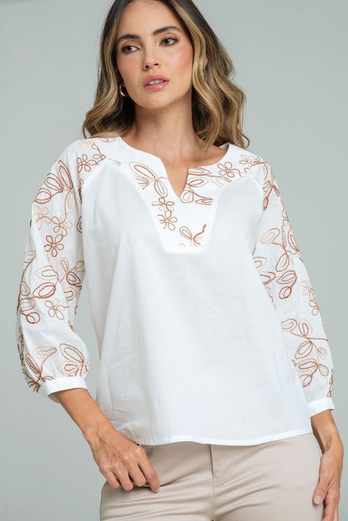 BLUSA CARMESI