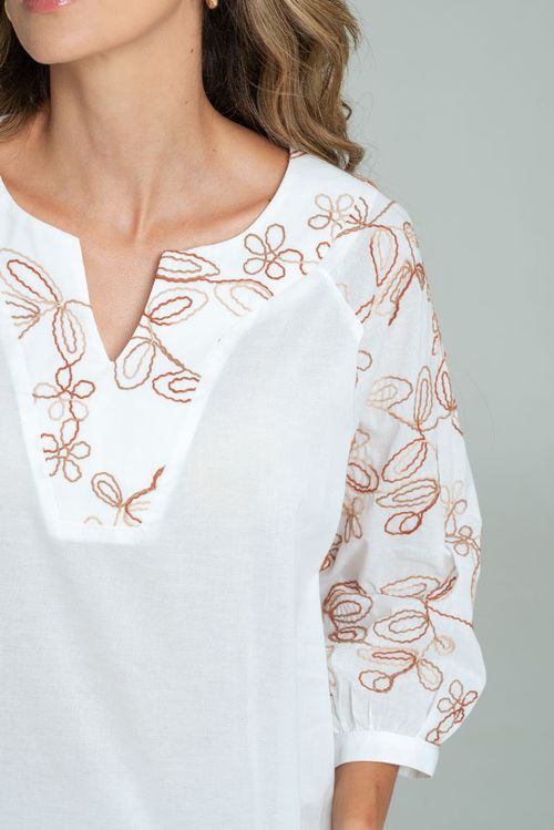 BLUSA CARMESI