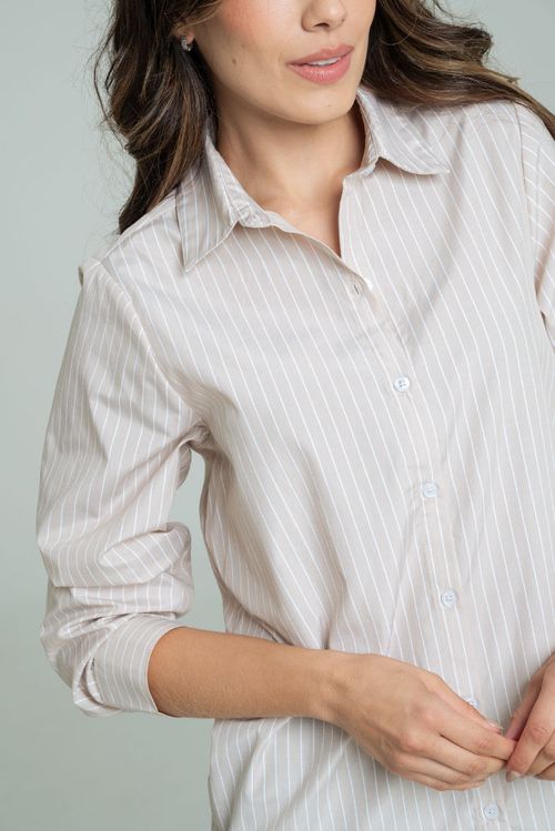 CAMISA OVERSIZE RAYAS