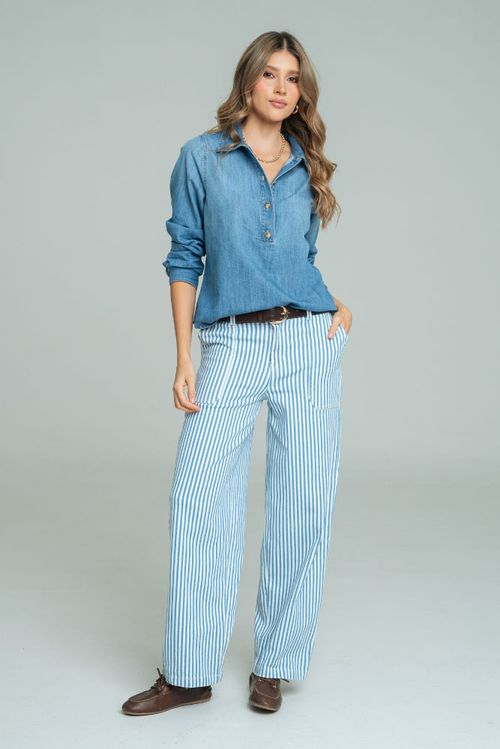 JEANS BARREL RAYAS