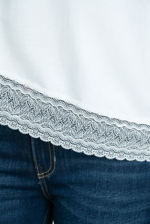 CAMISETA ASIMETRICA LACE